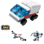 Qman Carrier 3-in-1 Rescue Vehicle Building Set