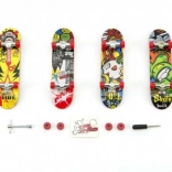 Plastic Finger Skateboard 10 cm with Accessories