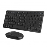 Drahtloses Tastatur- und Maus-Set Omoton Schwarz