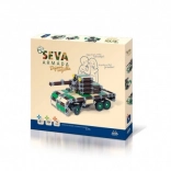 SEVA Army – Combat Vehicles Building Set, 436 Pieces