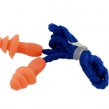 Gehörschutzstöpsel mit Schnur, wiederverwendbar, Dämpfung 32 dB