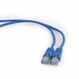 Patch cable Cat 5e with molded boot 5 m blue