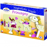 Detoa Magnetic Wooden Princess Puzzle, 45 Pieces