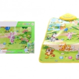 Musical play mat with animals