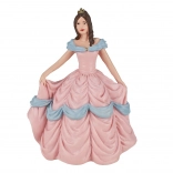 Princesse en robe rose