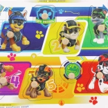 Houten inlegpuzzel PAW Patrol, 8 stukjes