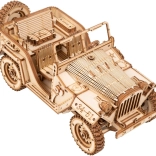 Rokr Wooden 3D Puzzle Military Jeep
