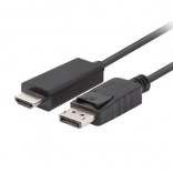 DisplayPort to HDMI cable 5 m black