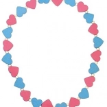 Detoa children's necklace with little hearts