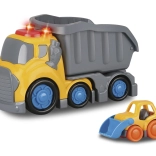 Kiddy tipper with effects 19.5 cm and bulldozer 8 cm