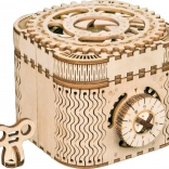 RoboTime 3D Wooden Mechanical Puzzle Jewelry Box