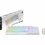 Gaming set Vigor GK30 witte toetsenbord en muis