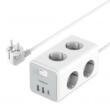 Tessan Mehrfachsteckdose mit USB und USB-C Anschlüssen