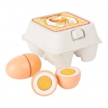 Small Foot wooden egg set for children