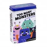 Too Many Monsters card game in a tin by Petit Collage