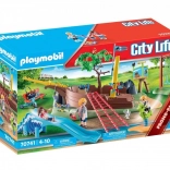 Playmobil City Life aire de jeux pour enfants avec grande épave de navire