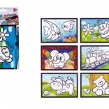 Magisches Malen mit Wasser – Set mit Bildkarte und Pinsel