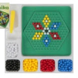 Mosaik mit Kügelchen und Pinzette klein, 250 Stk.