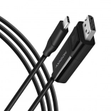 AXAGON active USB‑C to DisplayPort cable, 1.8 m, 4K/60 Hz