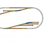 Piko Track Set D Dead End Track