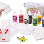 Crystal 3D Gel Glue – Creative Bucket Set, 26 Pieces