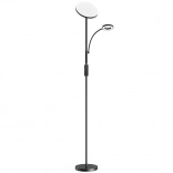 Lampadaire double avec télécommande BLITZWILL 36 W, noir