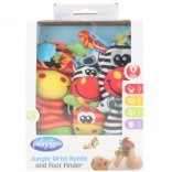 Playgro rattling socks and wristbands for babies