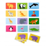 Card Game Snap! Wild Animals