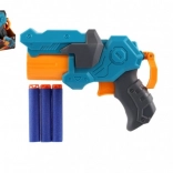 Plastic foam dart gun with 3 darts