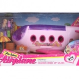 Fashion Doll Airplane with Accessories
