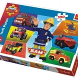 100-piece Puzzle – Fireman Sam: Rescue Vehicles