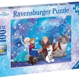 Puzzle Ravensburger Frozen - Ice Magic 100 Pieces