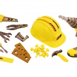 Children's Tool Set with Helmet Tuff Tools