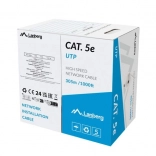 Lanberg Network Cable UTP Cat.5E 305m Gray Fluke Passed Test