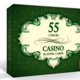 casino card set 2×55 cards