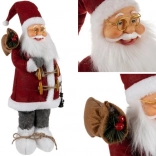 Weihnachtsfigur Nikolaus 45 cm mit Laterne