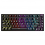 Drahtlose mechanische Tastatur Savio Phenix Gateron Gelb