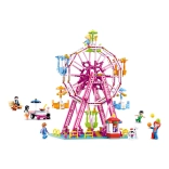 Sluban Girls Dream Carousel – Ferris Wheel Building Set