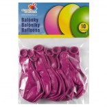 Inflatable Balloon Set 10 pcs Fuchsia 26 cm