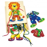 Motor Skills Game Little Lion Leo First Sewing