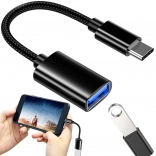 USB-C auf USB-A 3.0 OTG Adapter mit geflochtenem Kabel