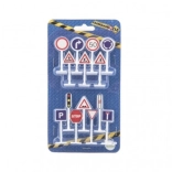 Traffic Signs – Educational Set of 14 pcs, 5.5 cm Plastic Models