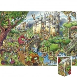 Fairy Tales Puzzle 1500 Pieces HEYE