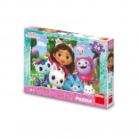 Puzzle Gabby's Dollhouse in the Garden 24 Pieces