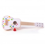 Wooden Kids’ Guitar with Little Stars BIGJIGS TOYS