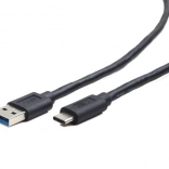 USB‑C‑auf‑USB‑A‑3.0‑Kabel, 1,8 m, schwarz