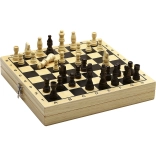 Jeujura wooden chess and checkers