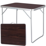 Table de camping pliante pour jardin et pique-nique, 70 × 50 × 60 cm