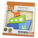 Viga First Wooden Mini Puzzle – Boat