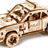 Wooden 3D Puzzle Police Car WOODEN CITY